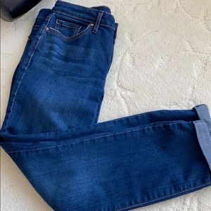 Gorgeous distinguished dark blue jeans!